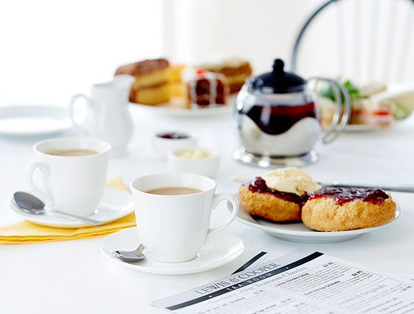 Tearoom lunch