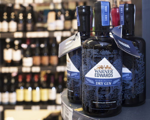 Wine shop at Lewis & Cooper