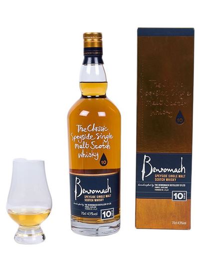 BENROMACH 10 YEAR OLD SPEYSIDE WHISKY