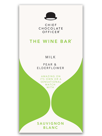Picture of Chief Chocolate Officer Milk Chocolate Bar With Pear and Elderflower