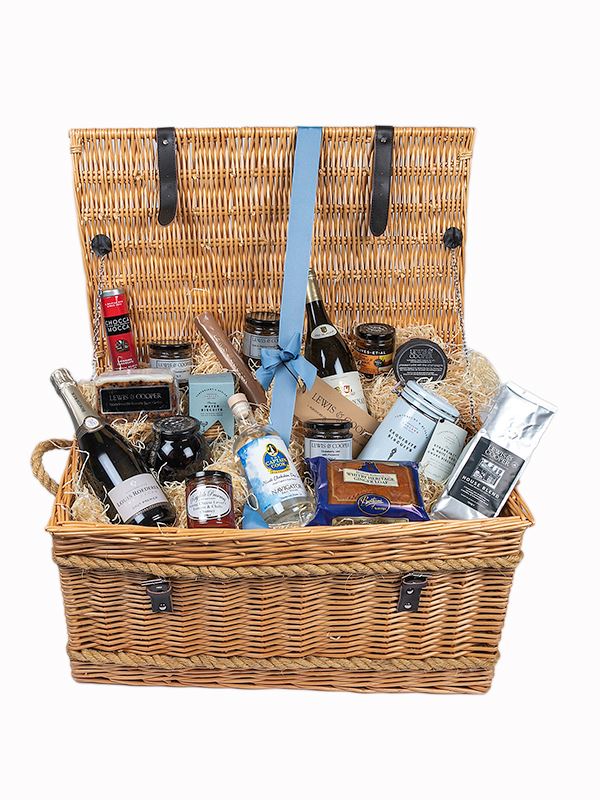 Christmas shop hamper basket