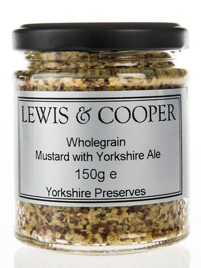 Picture of Lewis & Cooper Wholegrain Mustard with Yorkshire Ale