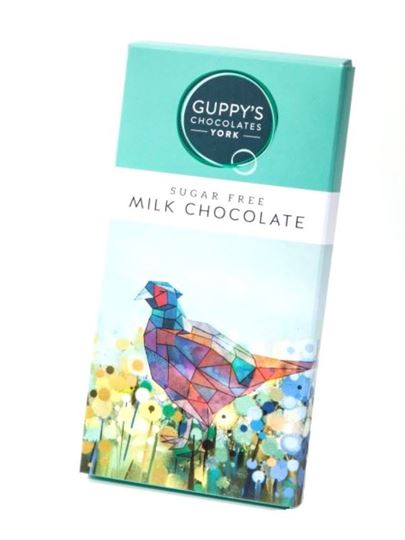 Picture of Guppys Sugar Free Milk Chocolate Bar