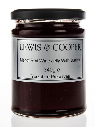 Picture of Lewis & Cooper Merlot Red Wine Jelly with Juniper