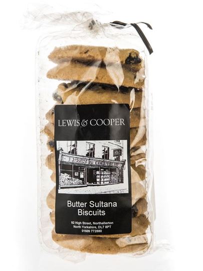 Picture of Lewis & Cooper Butter Sultana Biscuits