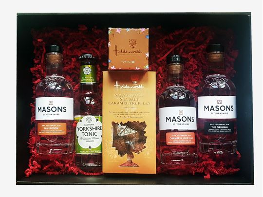 Picture of MOTHERS DAY 3 X MASONS GIN AND TRUFFLES HAMPER