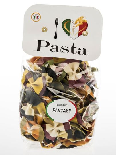 Picture of I Love Italia Multicoloured Butterfly  Pasta