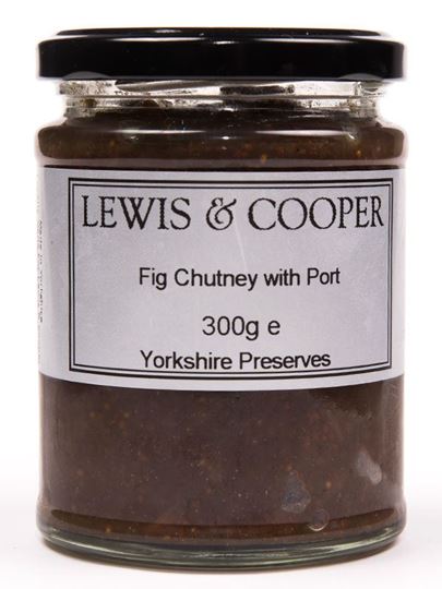 Picture of Lewis & Cooper Fig Chutney with Port