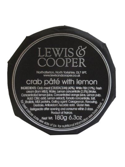Picture of Lewis & Cooper Crab & Lemon Pate