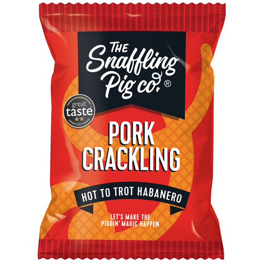 Picture of The Snaffling Pig Co. Hot To Trot Habanero Pork Crackling