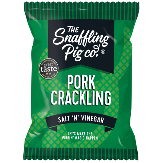 Picture of Snaffling Pig Salt & Vinegar Pork Crackling