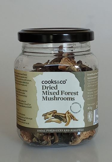 Picture of COOKS&CO DRIED MIXED FOREST MUSHROOMS 40G