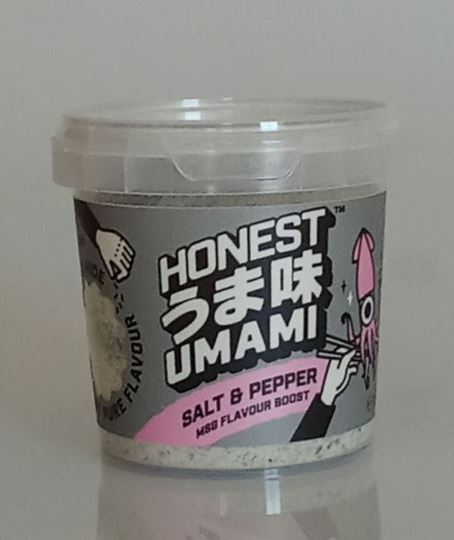 Picture of HONEST UMAMI SALT & PEPPER MSG FLAVOUR BOOST 120G