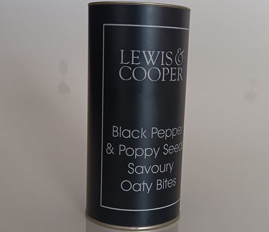 Picture of L&C BLACK PEPPER & POPPY SEEDS SAVOURY BISCUITS 150G