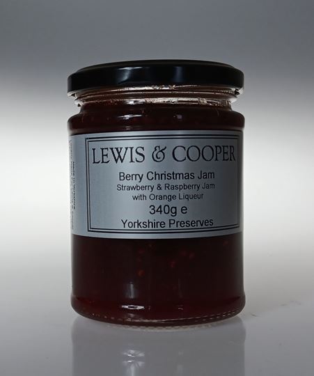 Picture of L&C BERRY CHRISTMAS JAM 340G H