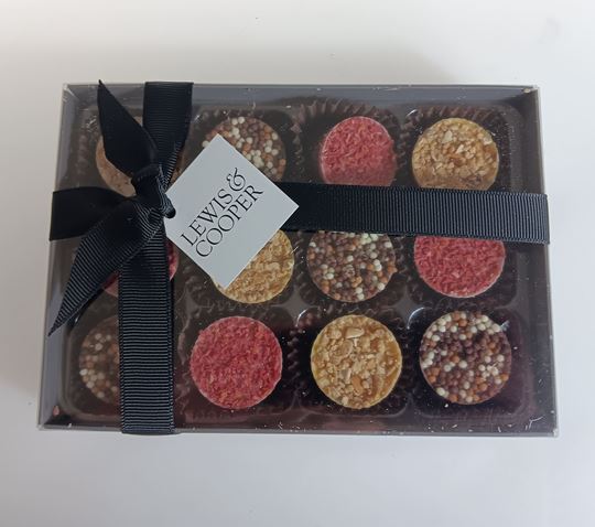 Picture of HOFLC 12 RASPBERRY, LEMON & CHOCOLATE CUPS 144G