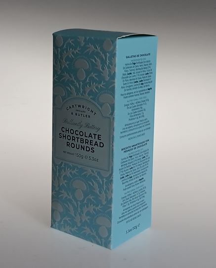 Picture of C&B CHOCOLATE CHUNK SHORTBREAD CARTON 150G