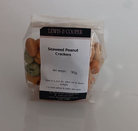Picture of L&C SEAWEED PEANUT CRACKERS 90G 